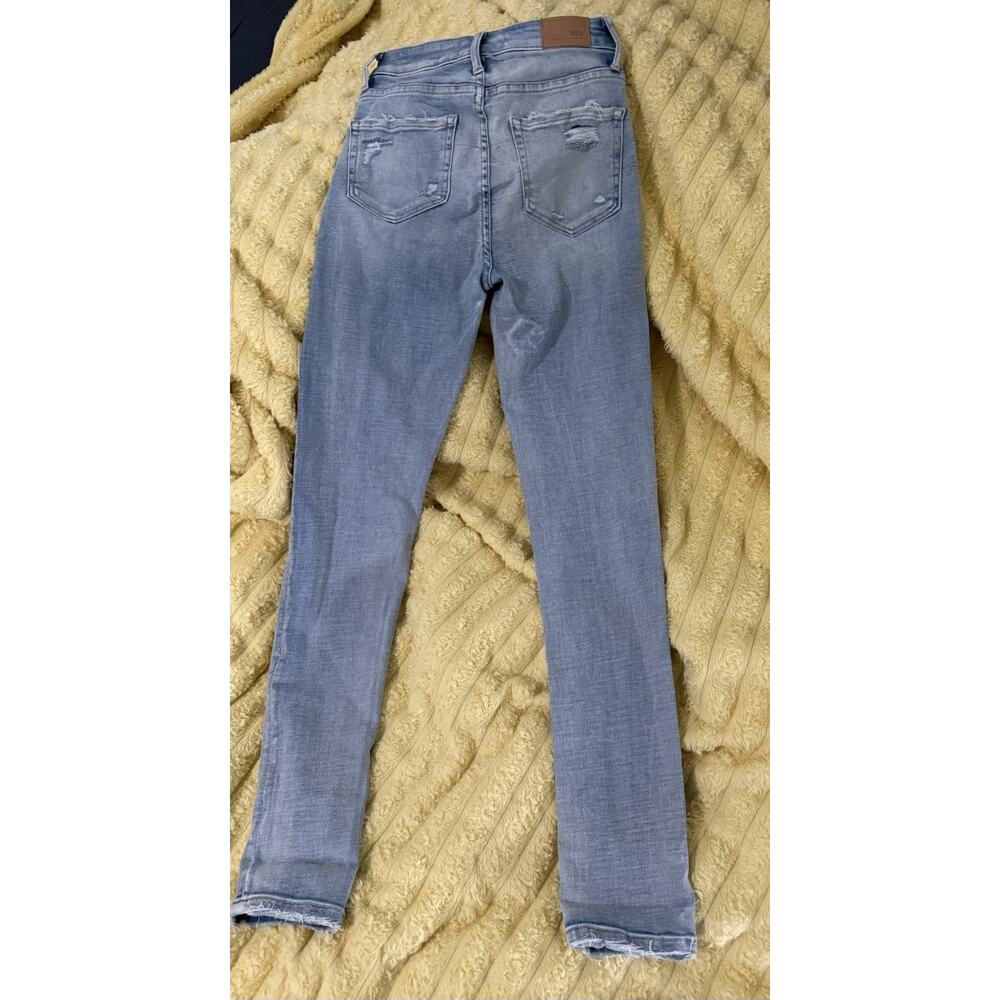 BKE Billie Jeans High Rise Ankle Skinny Mosley Light  Women’s 24 X 27 - Picture 6 of 16